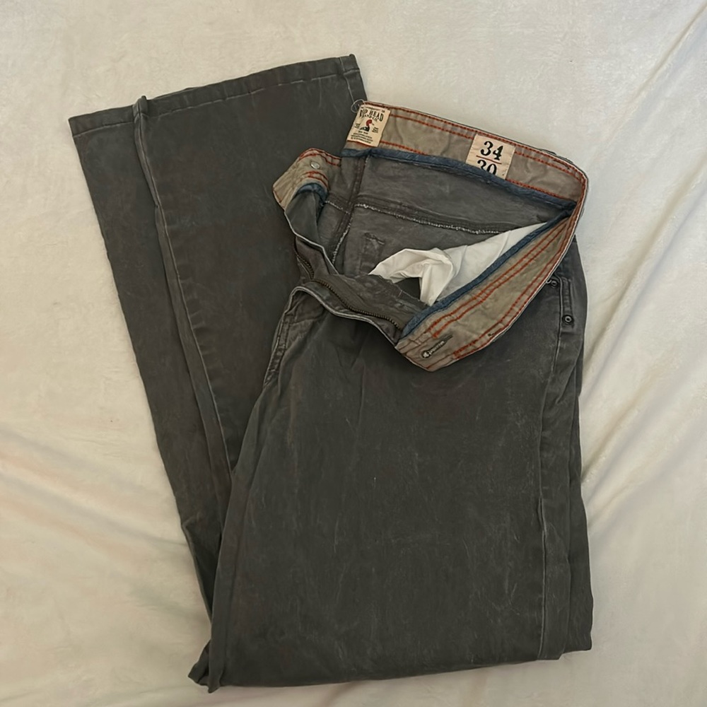 Gray redhead boot cut pants 34/30